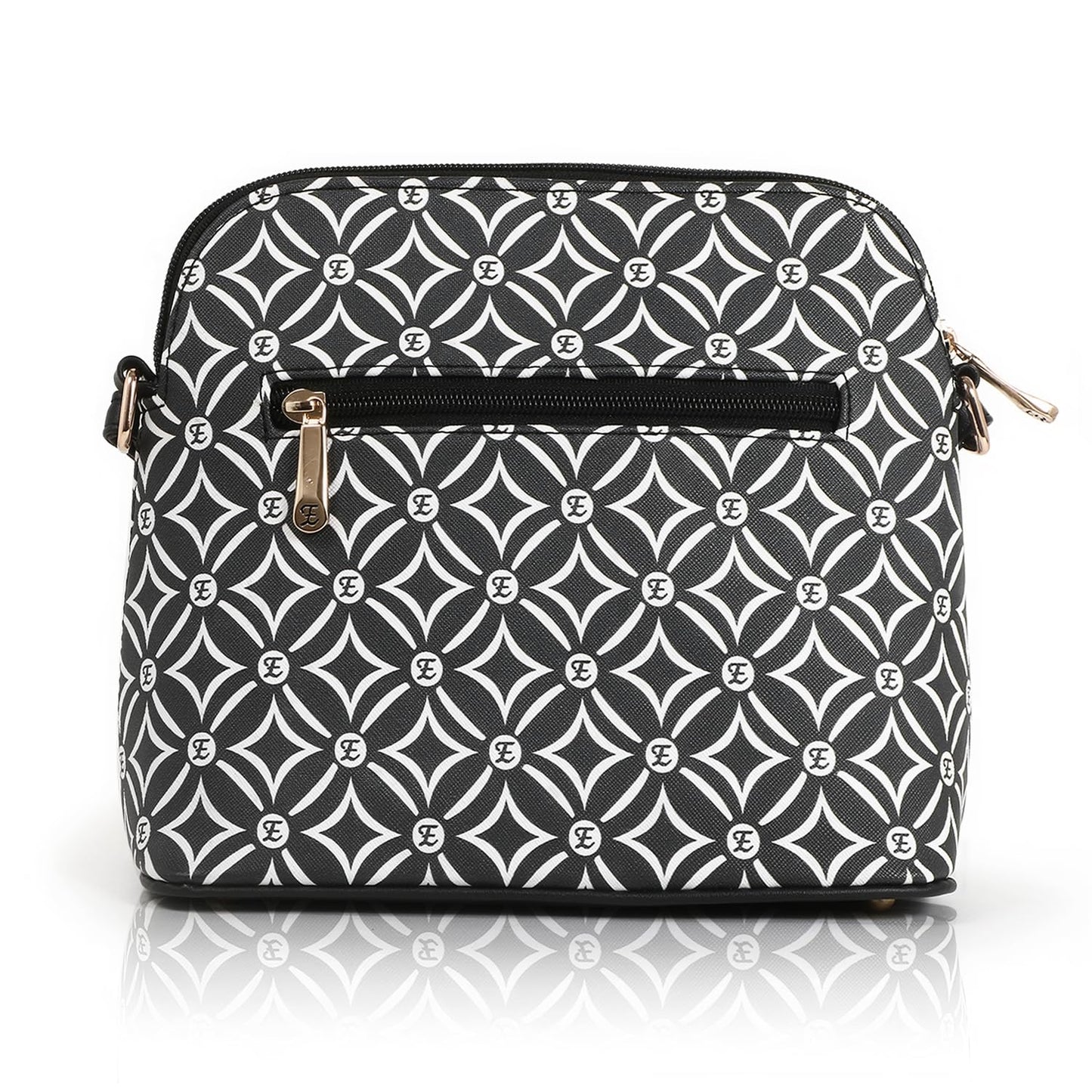 EXOTIC ethinic pattern Shoulder/Sling Bag for Girls/Women (Black)