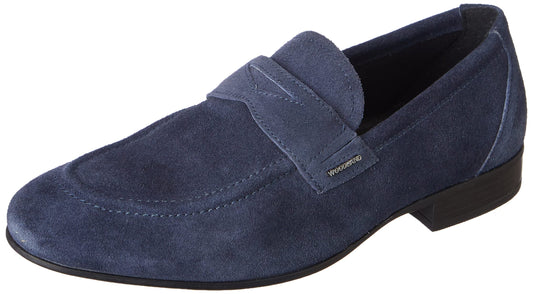 Woodland Men's Blue Leather Casual Shoe-9 UK (43 EU) (GC 3960021)