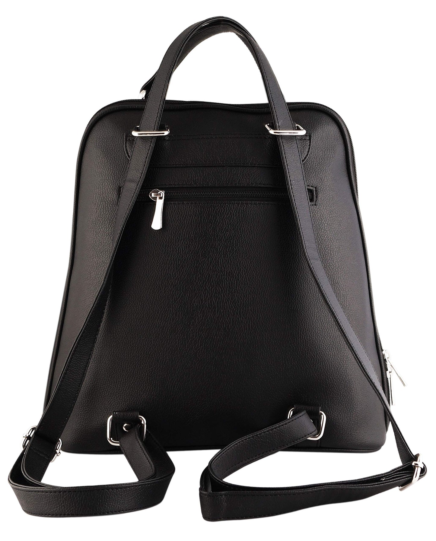 FLYING BERRY Womens Backpack Handbag(Black) Free Size