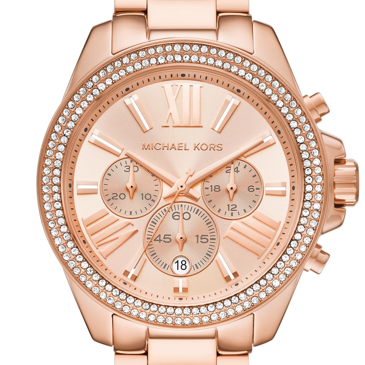 Michael Kors Analog Rose Gold Dial Women's Watch