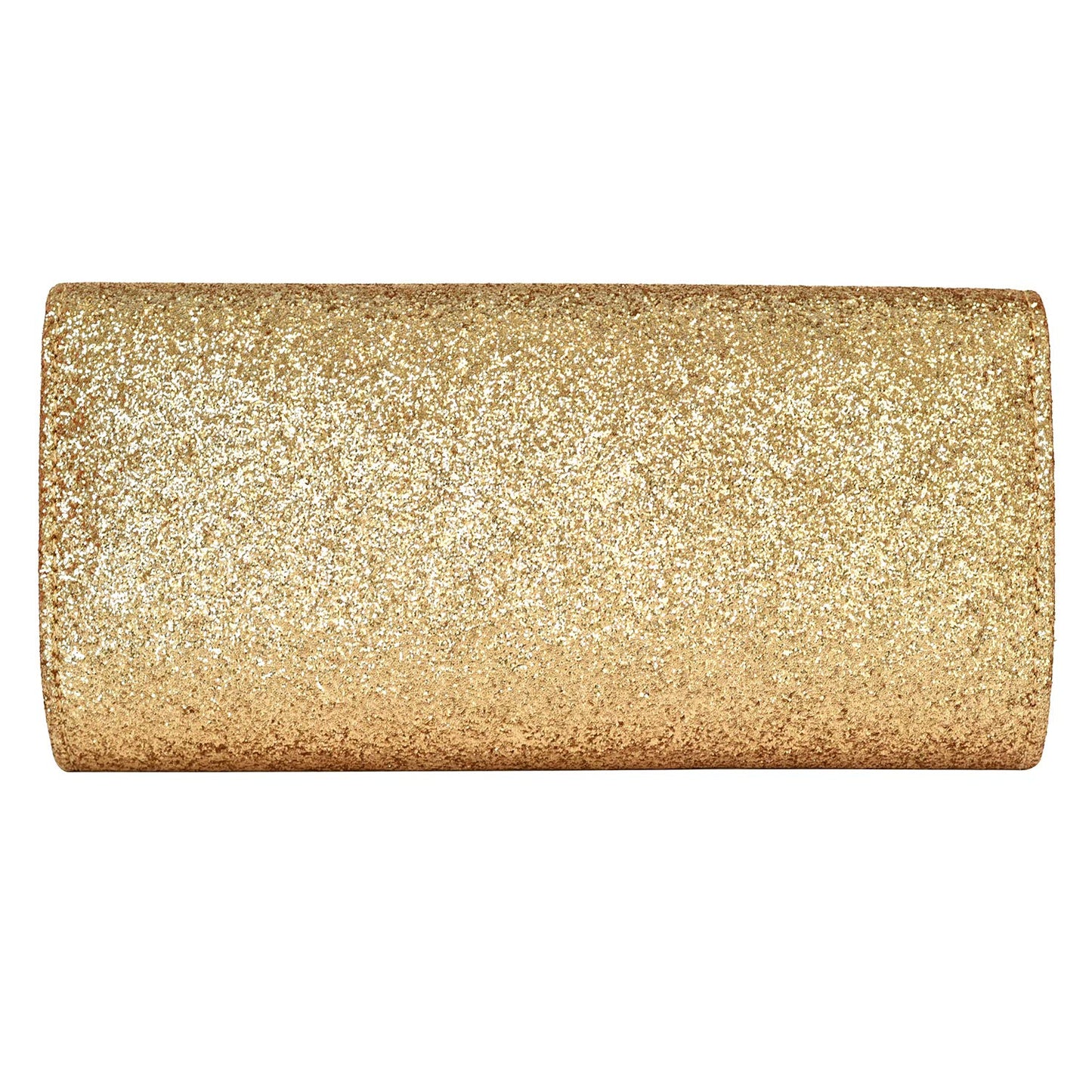 Lino Perros Golden Faux Leather Clutch