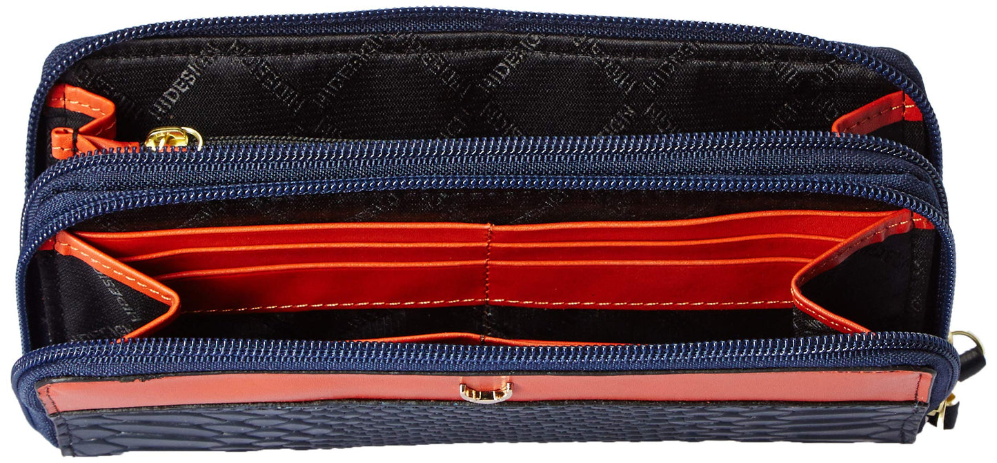 Hidesign Women Wallet (Blue)