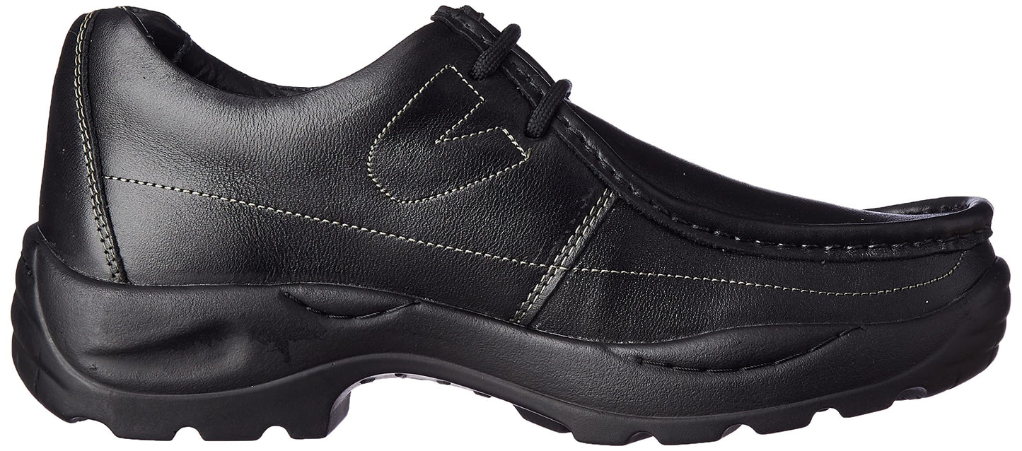 Woodland Men's Black Leather Casual Shoe-8 UK (42 EU) (G 4035ONW)