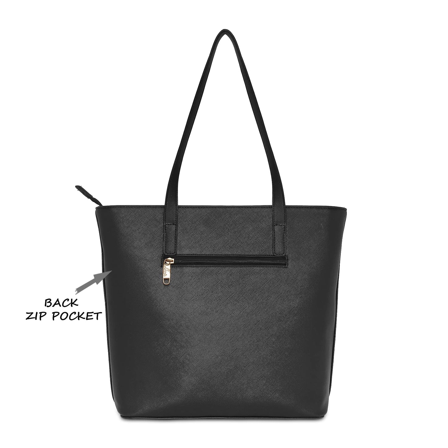 Lavie Women's Yalta Large Tote Bag Black Ladies Purse Handbag