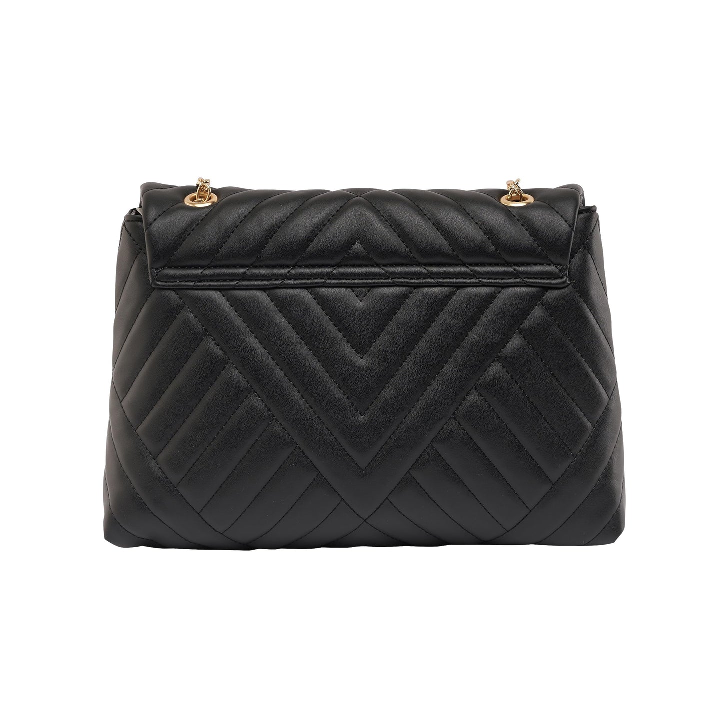 Lino Perros Quilted Black Satchel