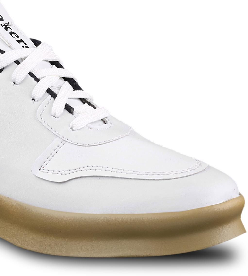 Woakers White Men's Casual Sneakers