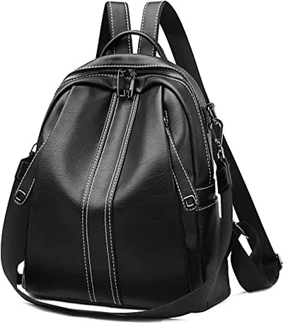 Women High Qulity PU Lather Multipurpose Backpack Handbag Purse, Travel Backpack Shoulder Bag for Ladies and Girls-BP1012