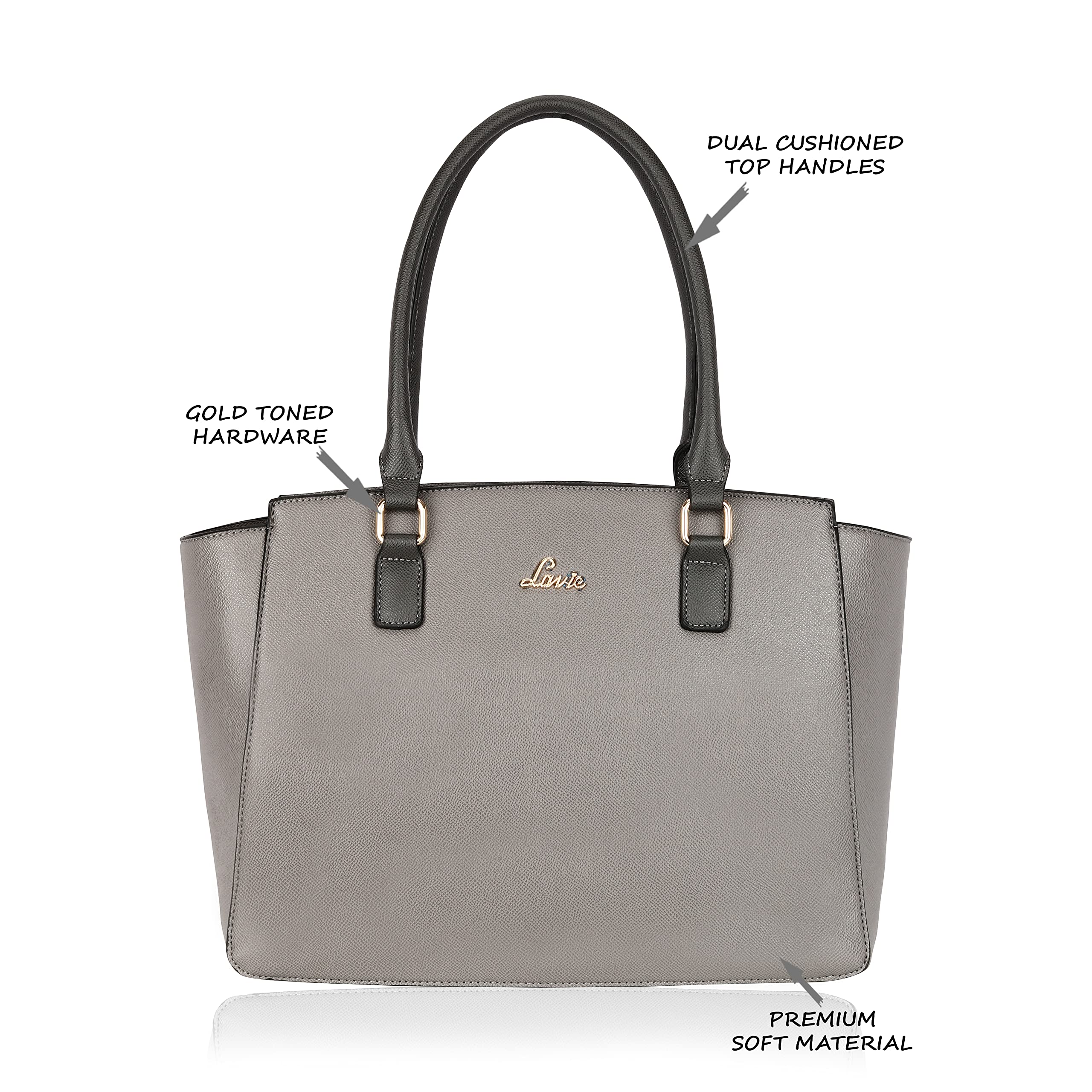 Lavie grey handbag on sale