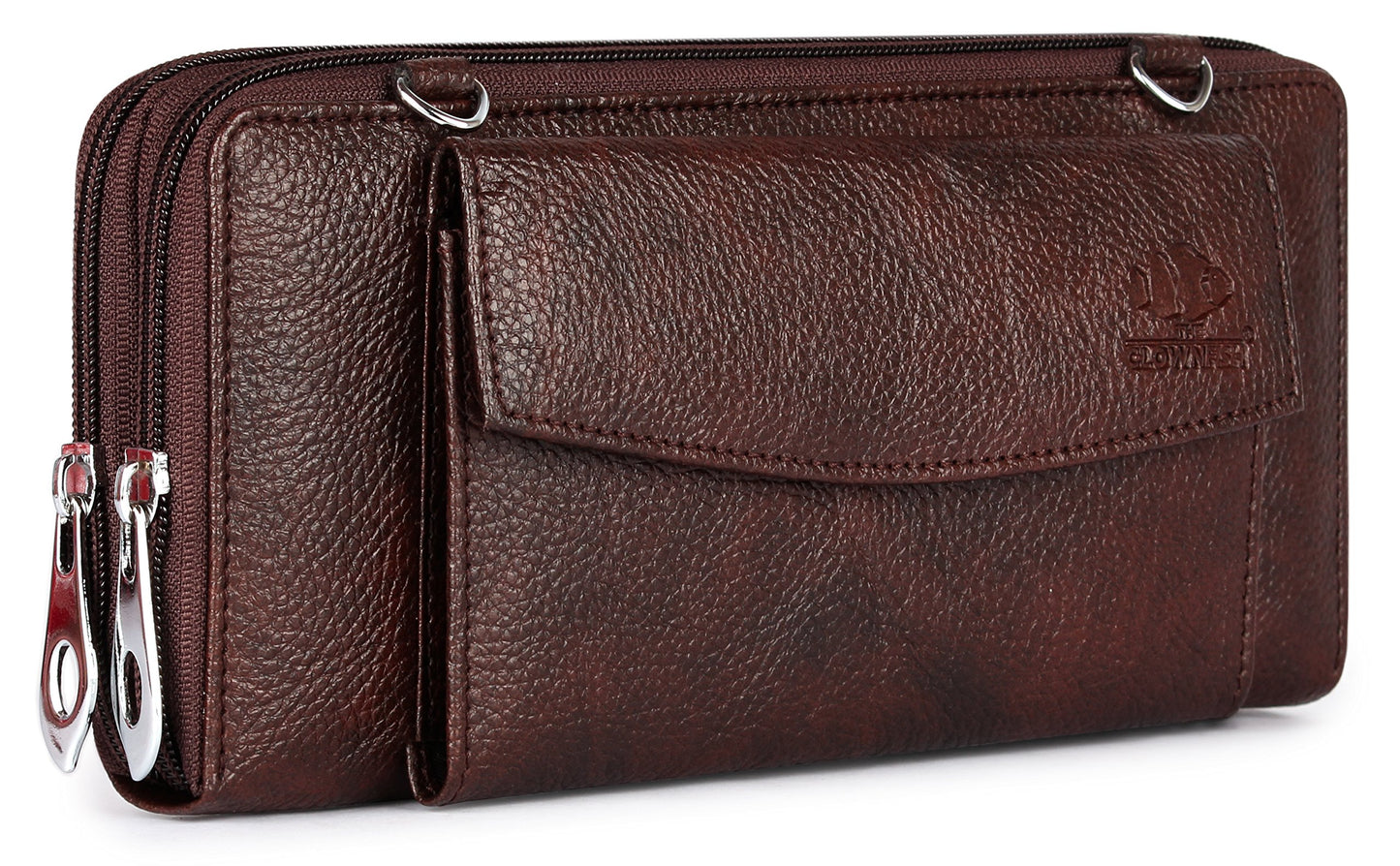 THE CLOWNFISH Dark Brown Women's Wallet