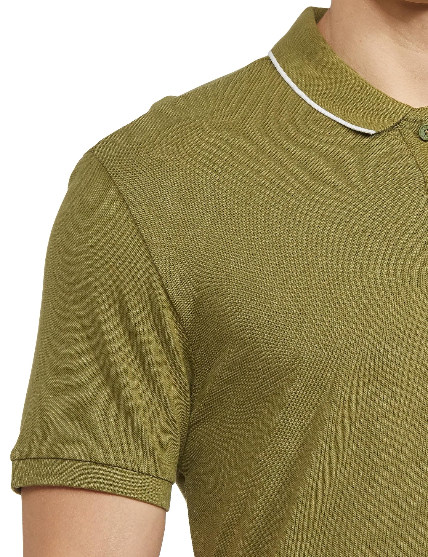 Levi's Men's Regular Fit T-Shirt (A1383-0110_Green)