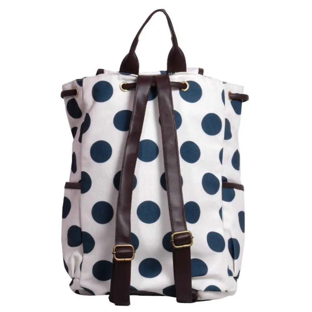 Printed Canvas Backpack For Women