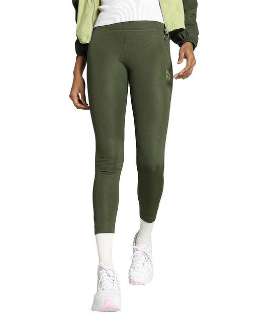 Puma Women's Fitted Leggings (Green_X-Large) SaumyasStore