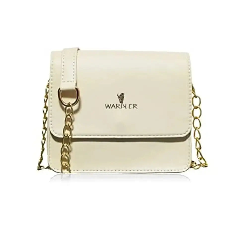 Warbler Sling Bag For Women's And Girl's |  Bag Cream