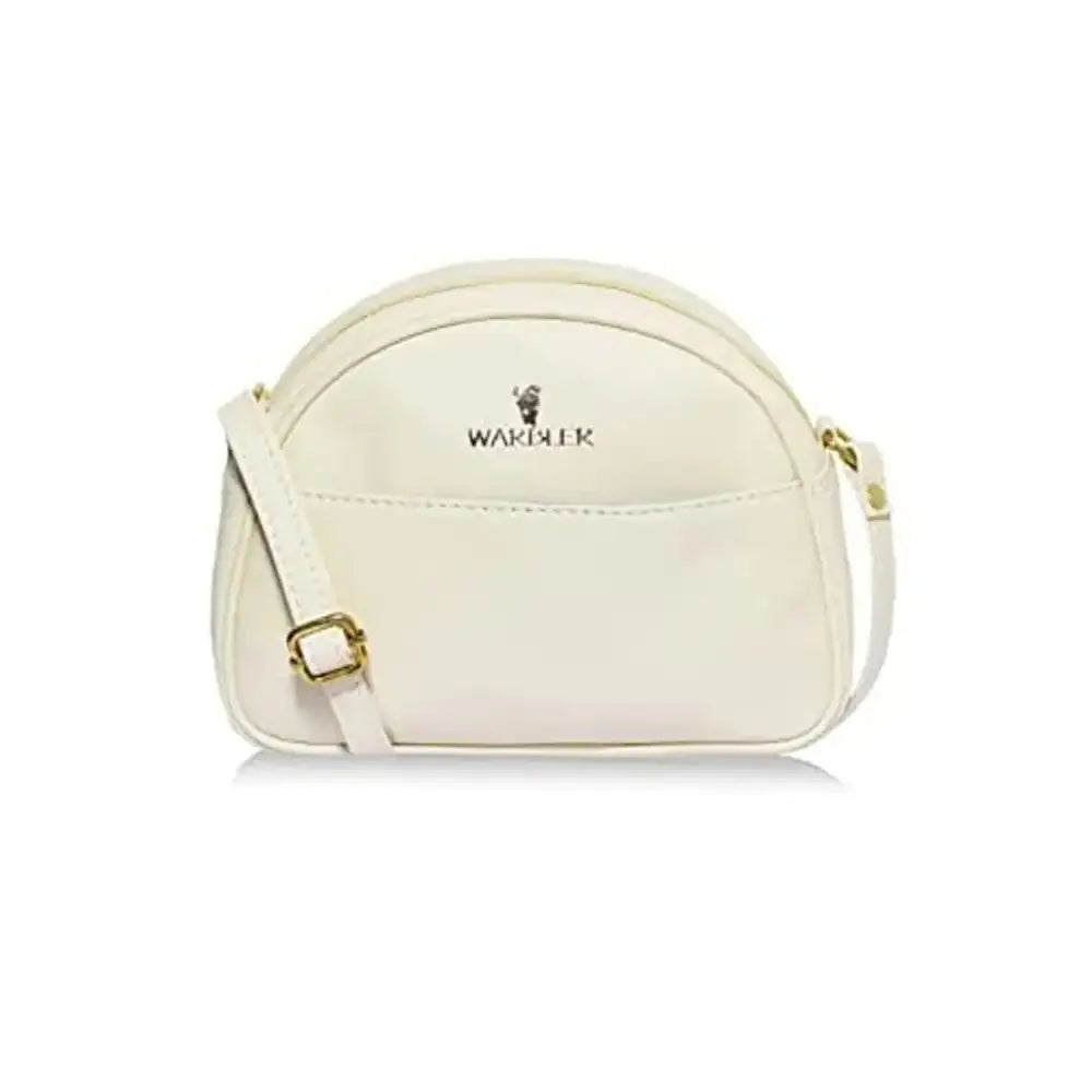 Warbler Sling Bag For Women's And Girl's | Cream