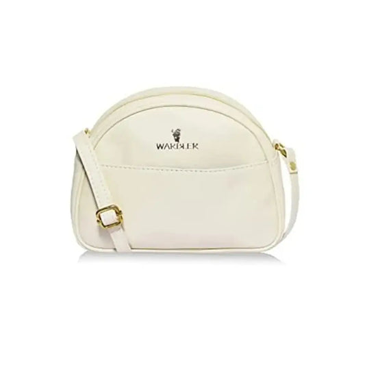 Warbler Sling Bag For Women's And Girl's | Cream