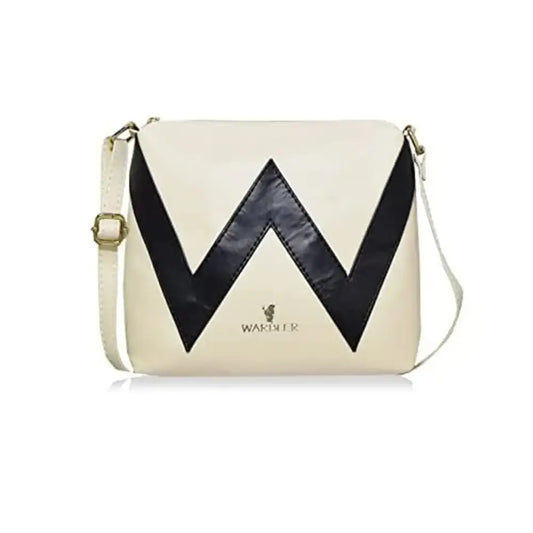 Warbler Sling Bag For Women's And Girl's |  Cream