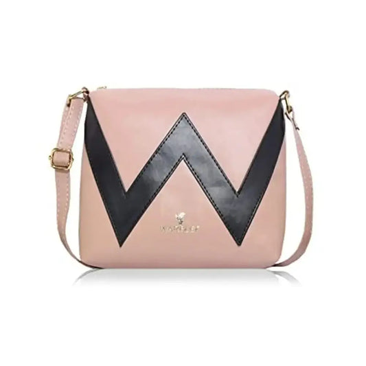 Warbler Sling Bag For Women's And Girl's | Peach