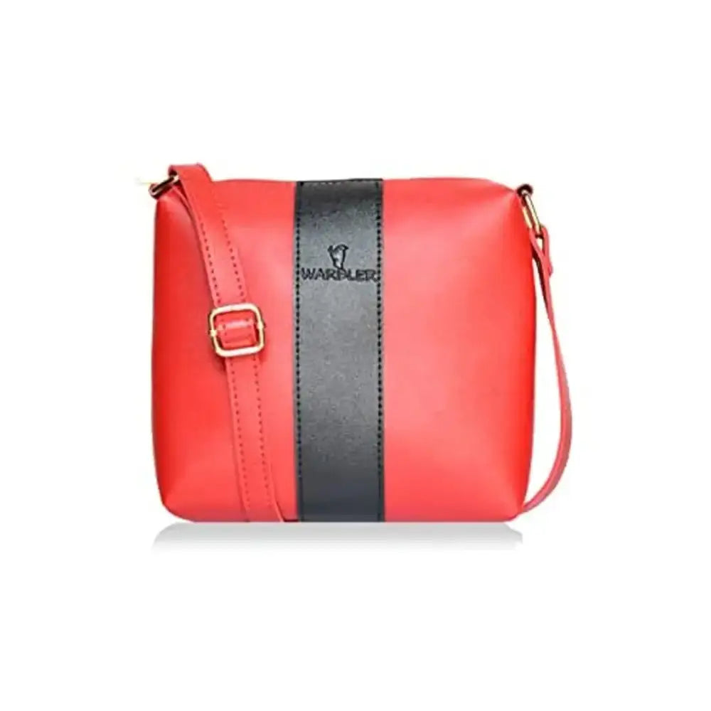 Warbler Sling Bag For Women's And Girl's |  Red