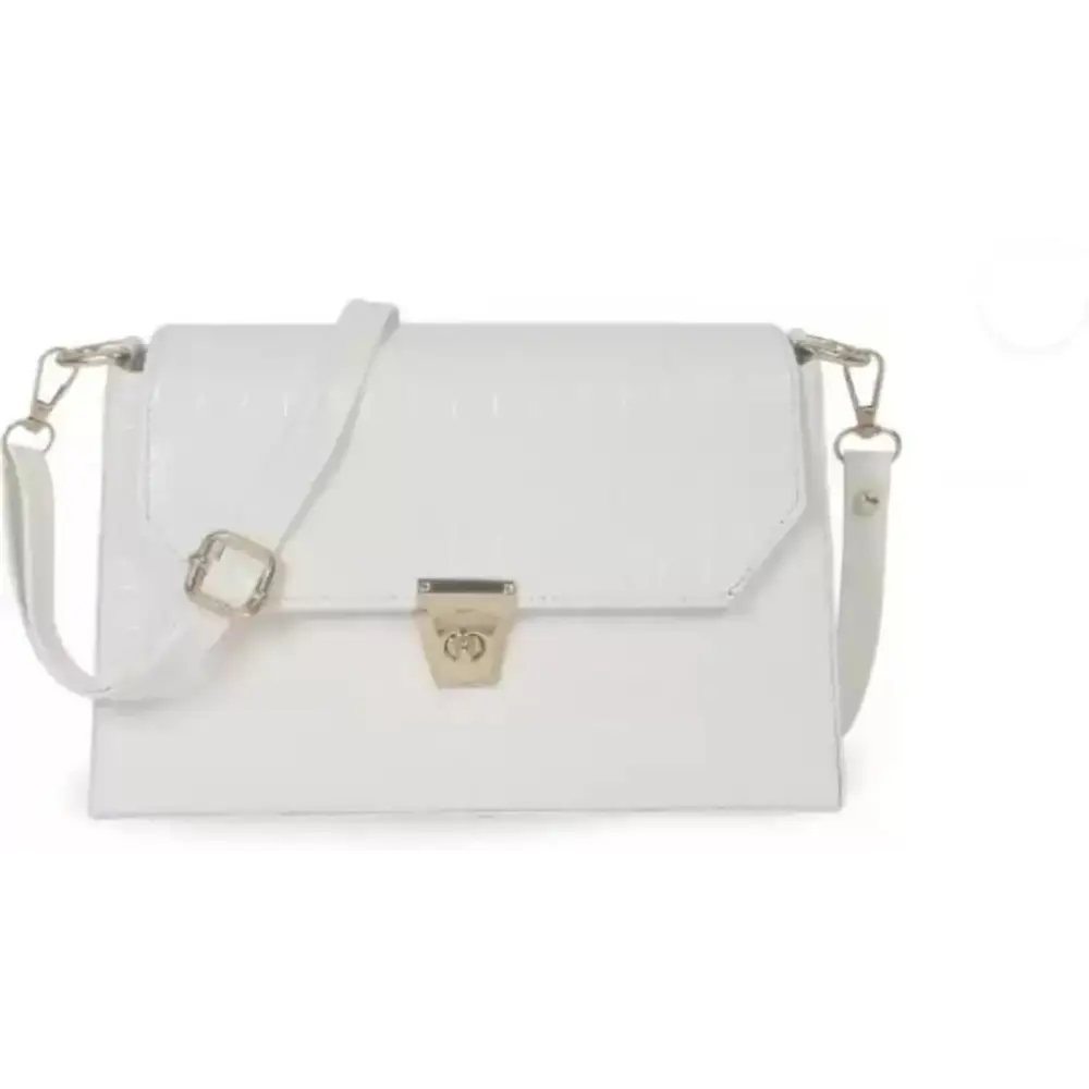 White Women Sling Bag