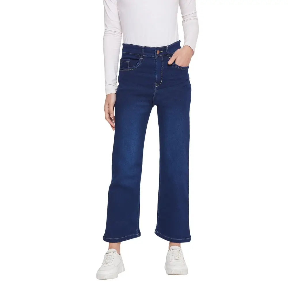 Women's Denim Solid Jeans