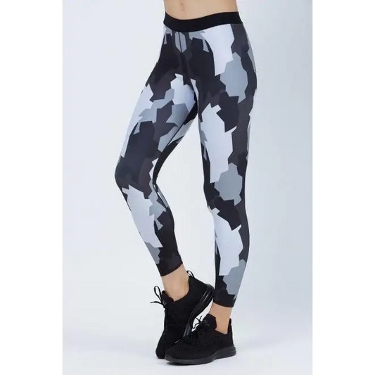 Women's Lycra Printed Sports Bottom