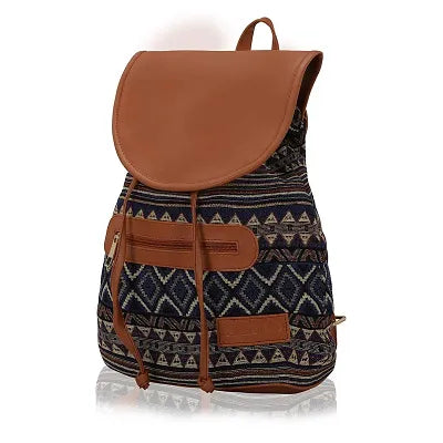 KLEIO Women's Ladies Casual Spacious Backpack Hand Bag (Multicolour, Tan)